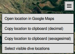 FIGURE: Map menu