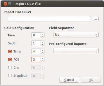 FIGURE: CSV download dialogue